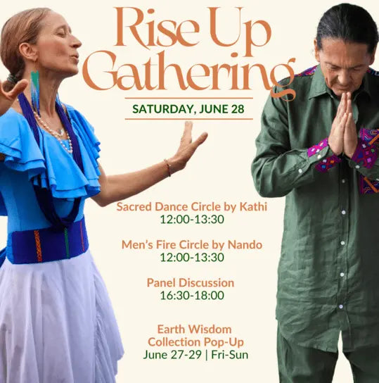 We invite you to Rise-Up: June 26-29, 2025 in Switzerland - Earth Wisdom Collection