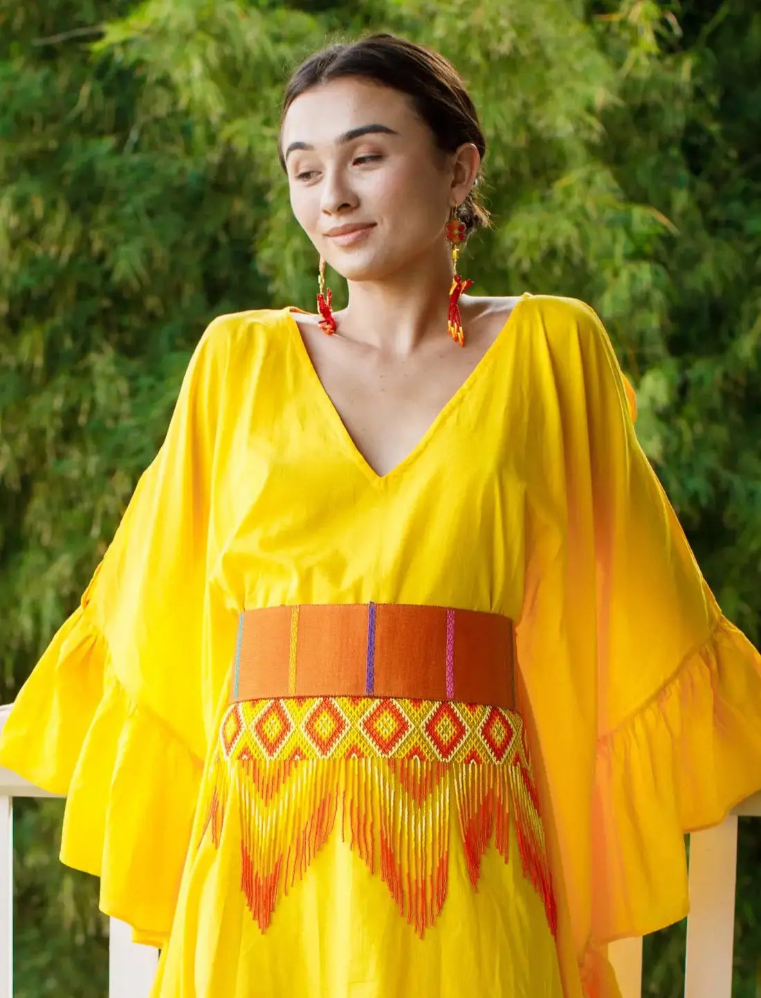 Colibrí Bunga Earrings Earth Wisdom Collection