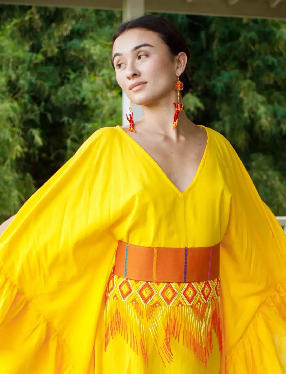 Colibrí Bunga Earrings Earth Wisdom Collection