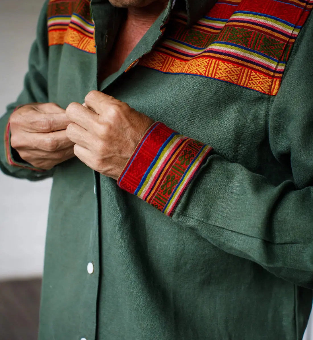 Dzong Long Sleeve Shirt Earth Wisdom Collection