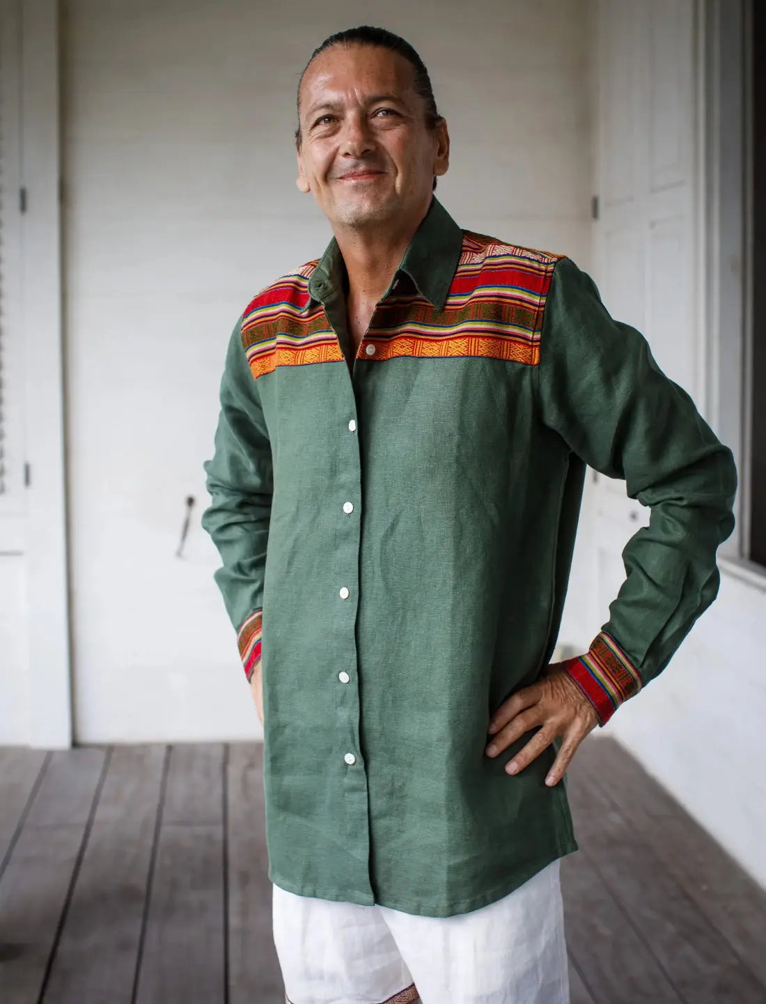 Dzong Long Sleeve Shirt Earth Wisdom Collection