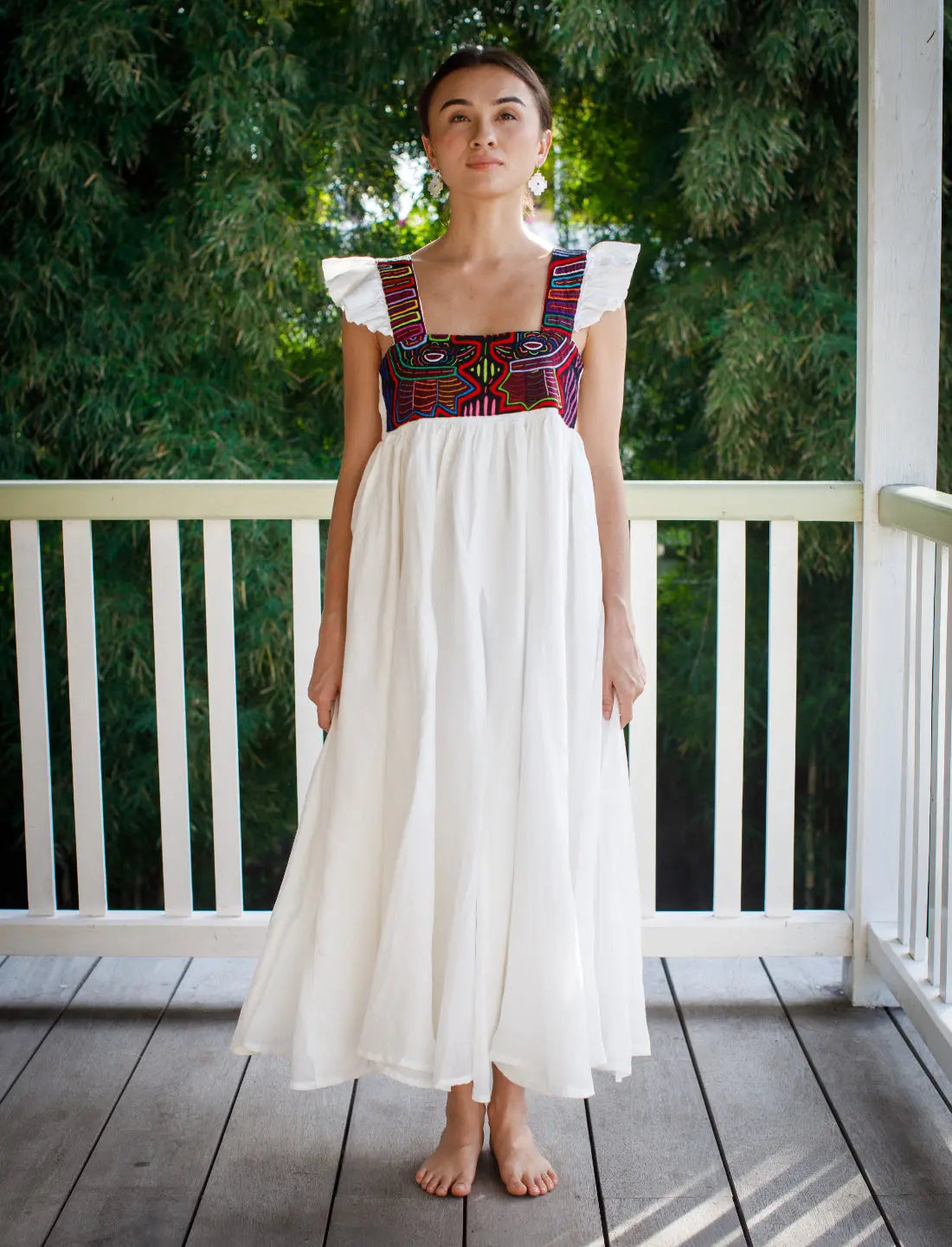 Yemaya Embroidery Adult Gown Earth Wisdom Collection gown