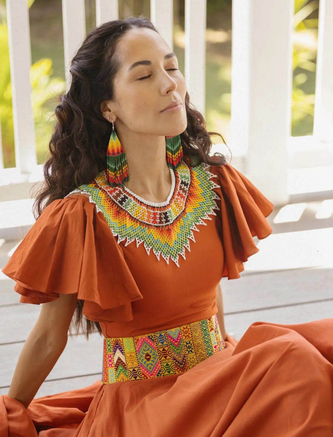 Forest Canopy Earrings - Earth Wisdom Collection