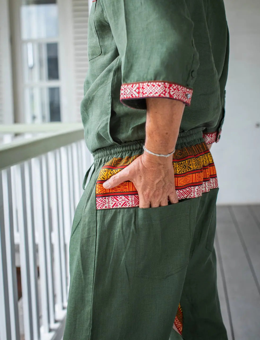 Forest Guardian Yogi Pants - Earth Wisdom Collection