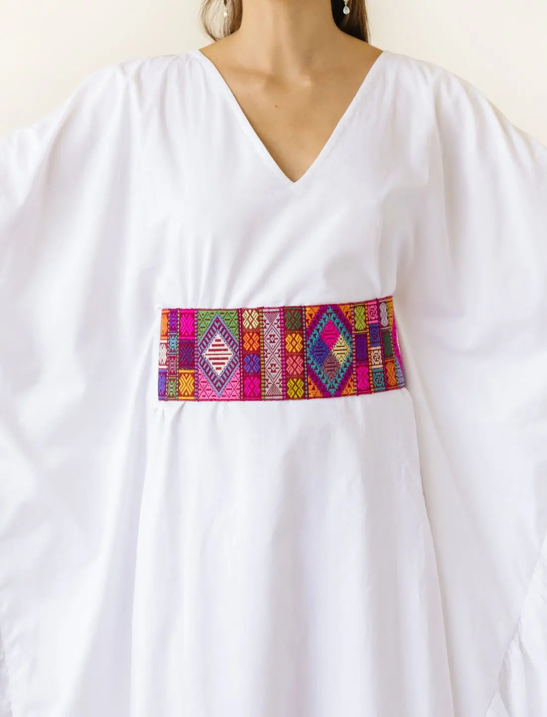Mosaic Prism Embroidered Belt - Earth Wisdom Collection