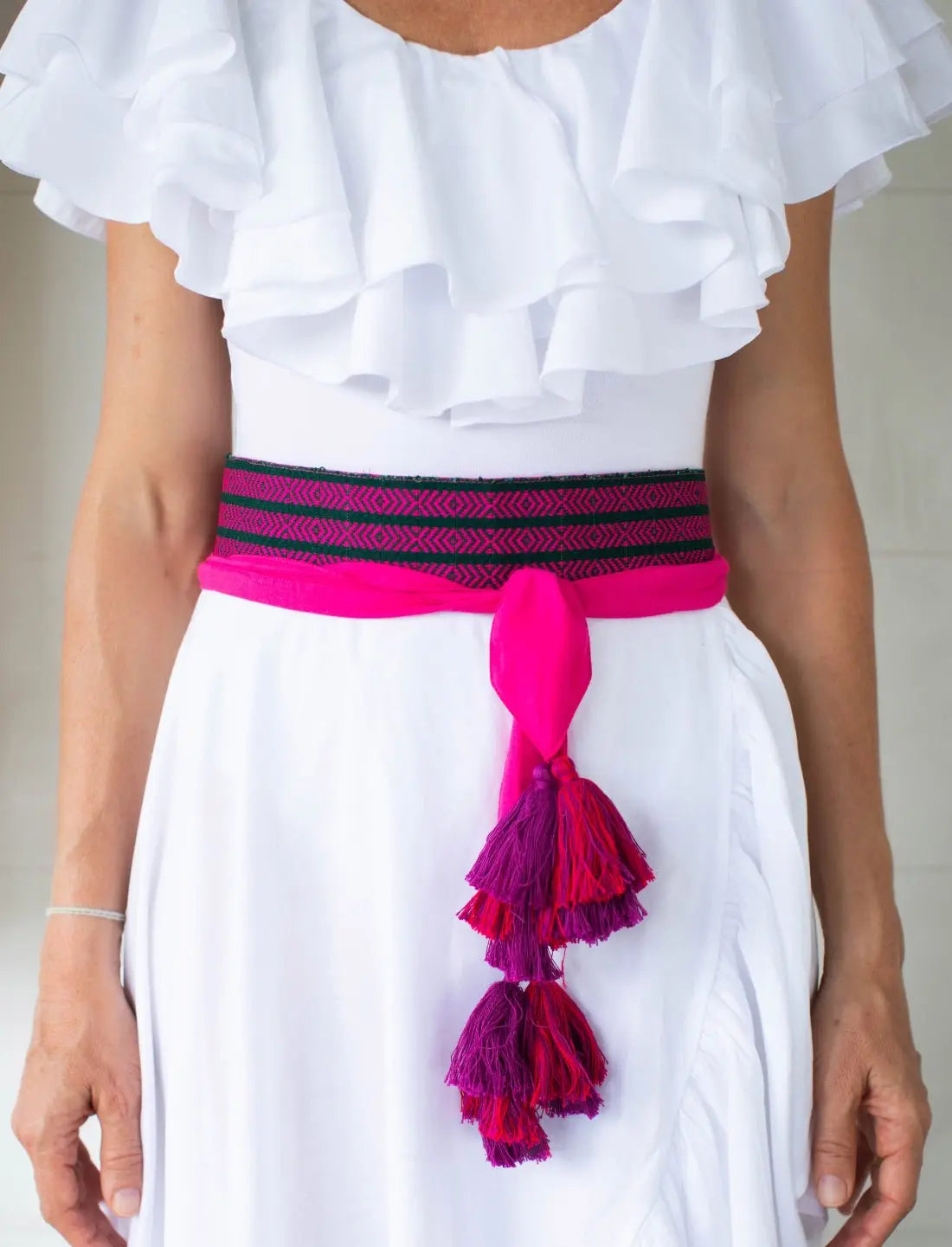 Pink Earth Adult Belt - Earth Wisdom Collection