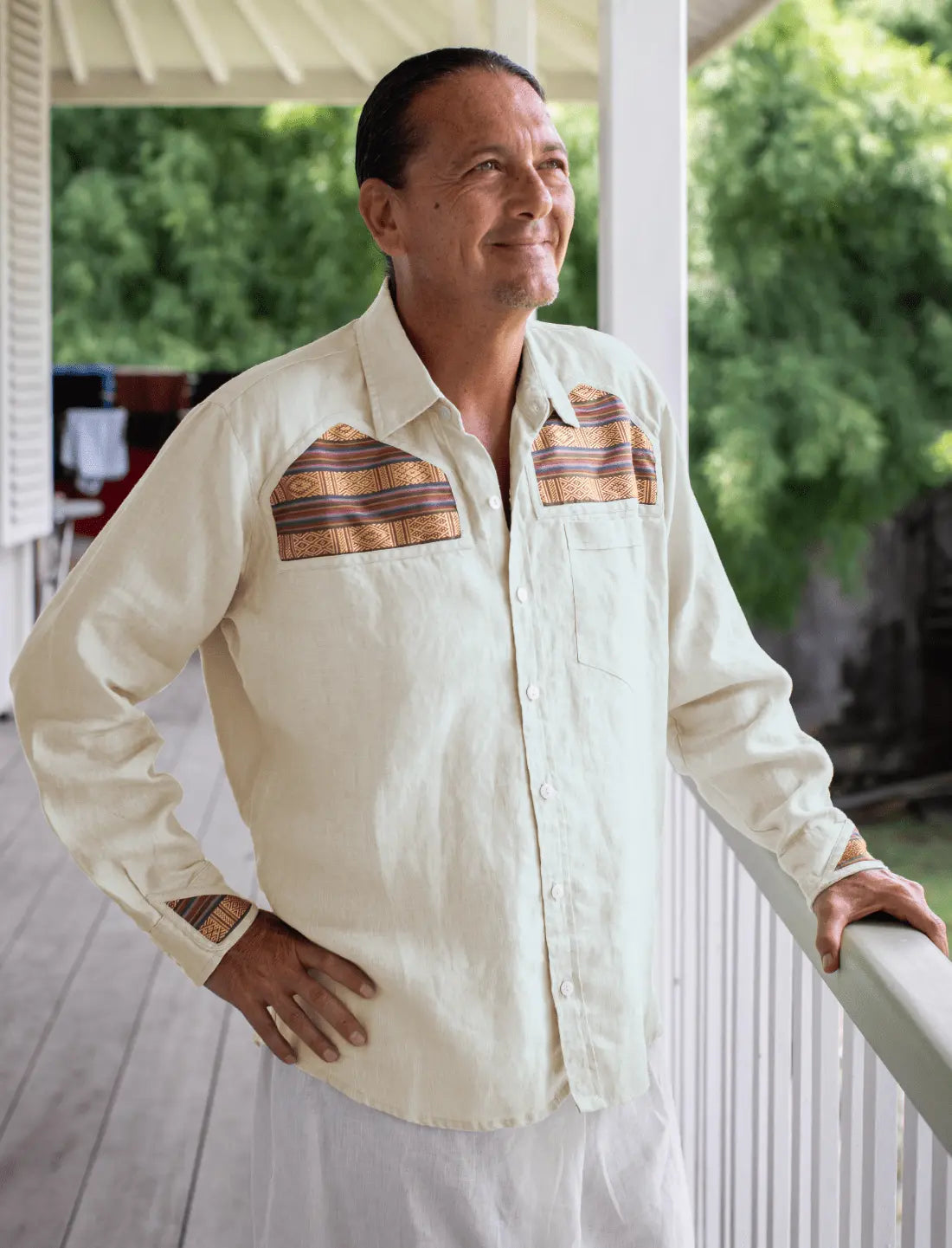 Rhada Long Sleeved Shirt - Earth Wisdom Collection