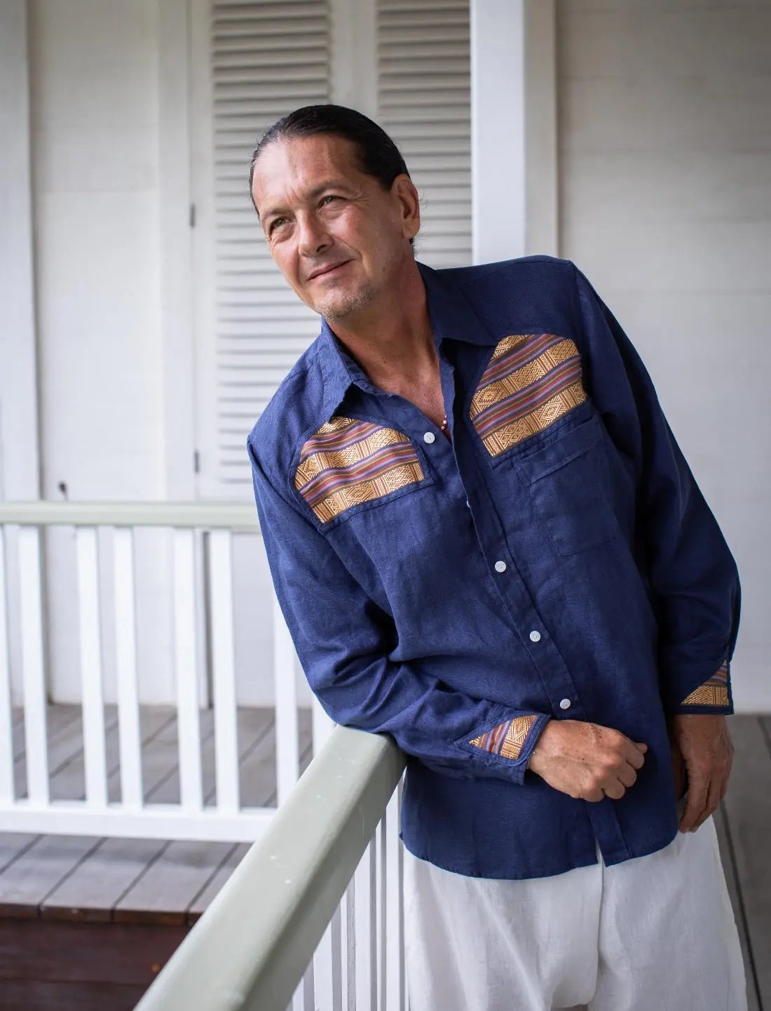 Rhada Long Sleeved Shirt - Earth Wisdom Collection