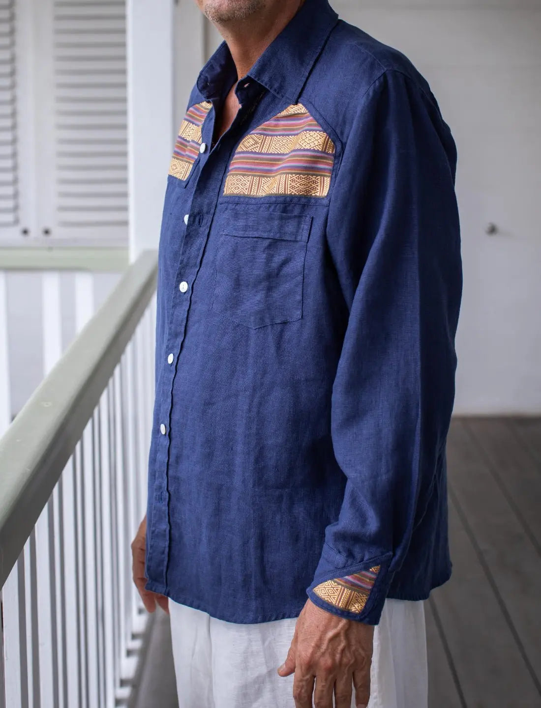 Rhada Long Sleeved Shirt - Earth Wisdom Collection