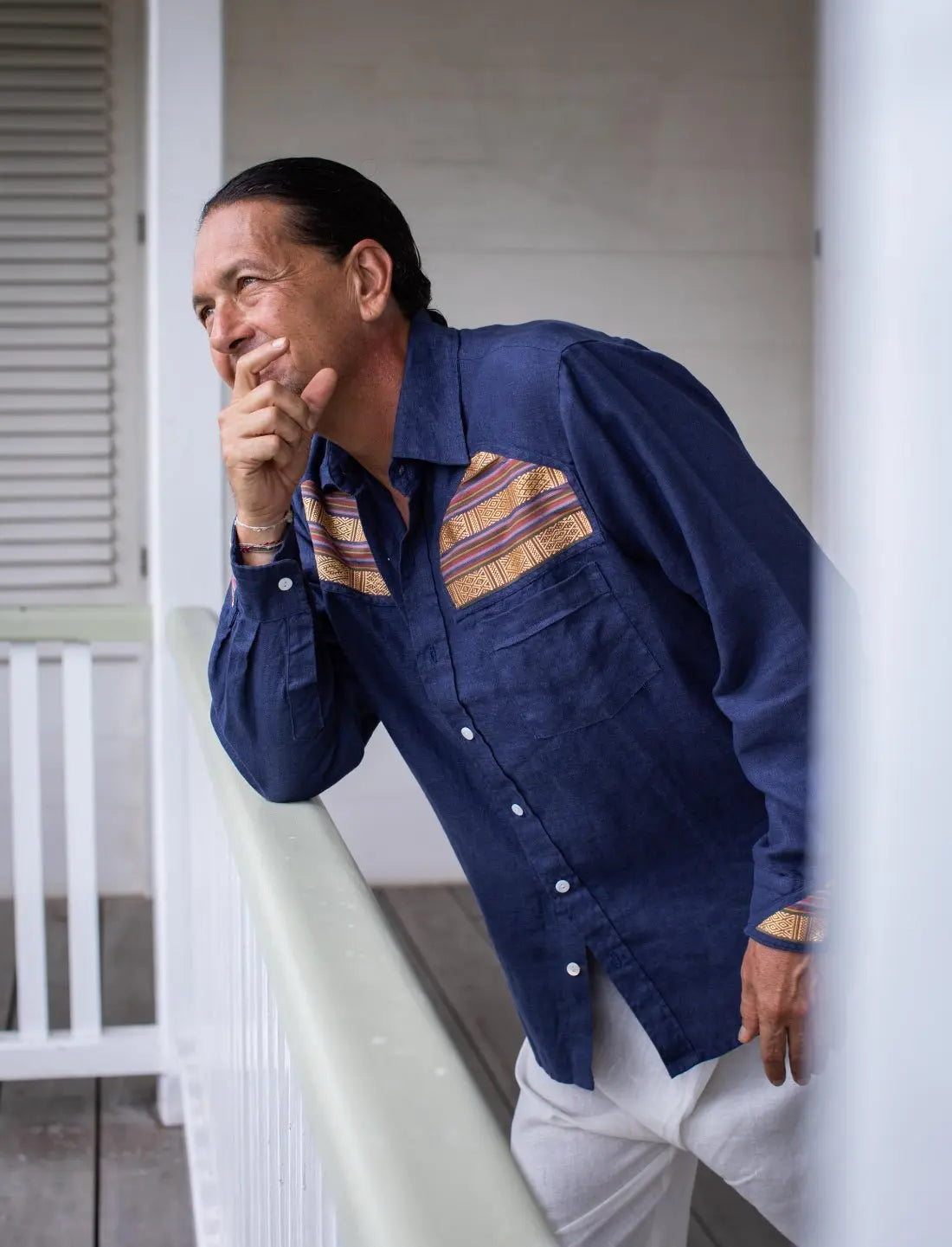 Rhada Long Sleeved Shirt - Earth Wisdom Collection