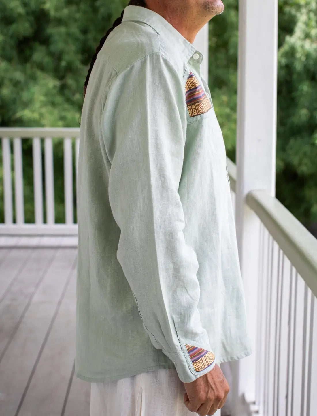 Rhada Long Sleeved Shirt - Earth Wisdom Collection