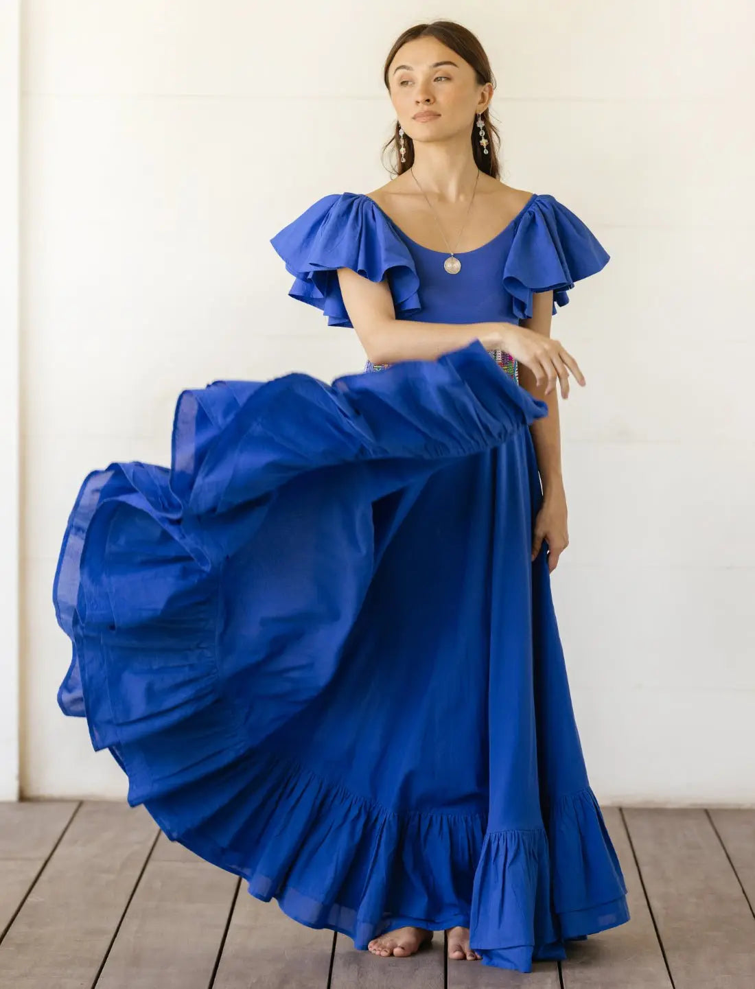 Sacred Hoop of Life Maxi Skirt - Earth Wisdom Collection